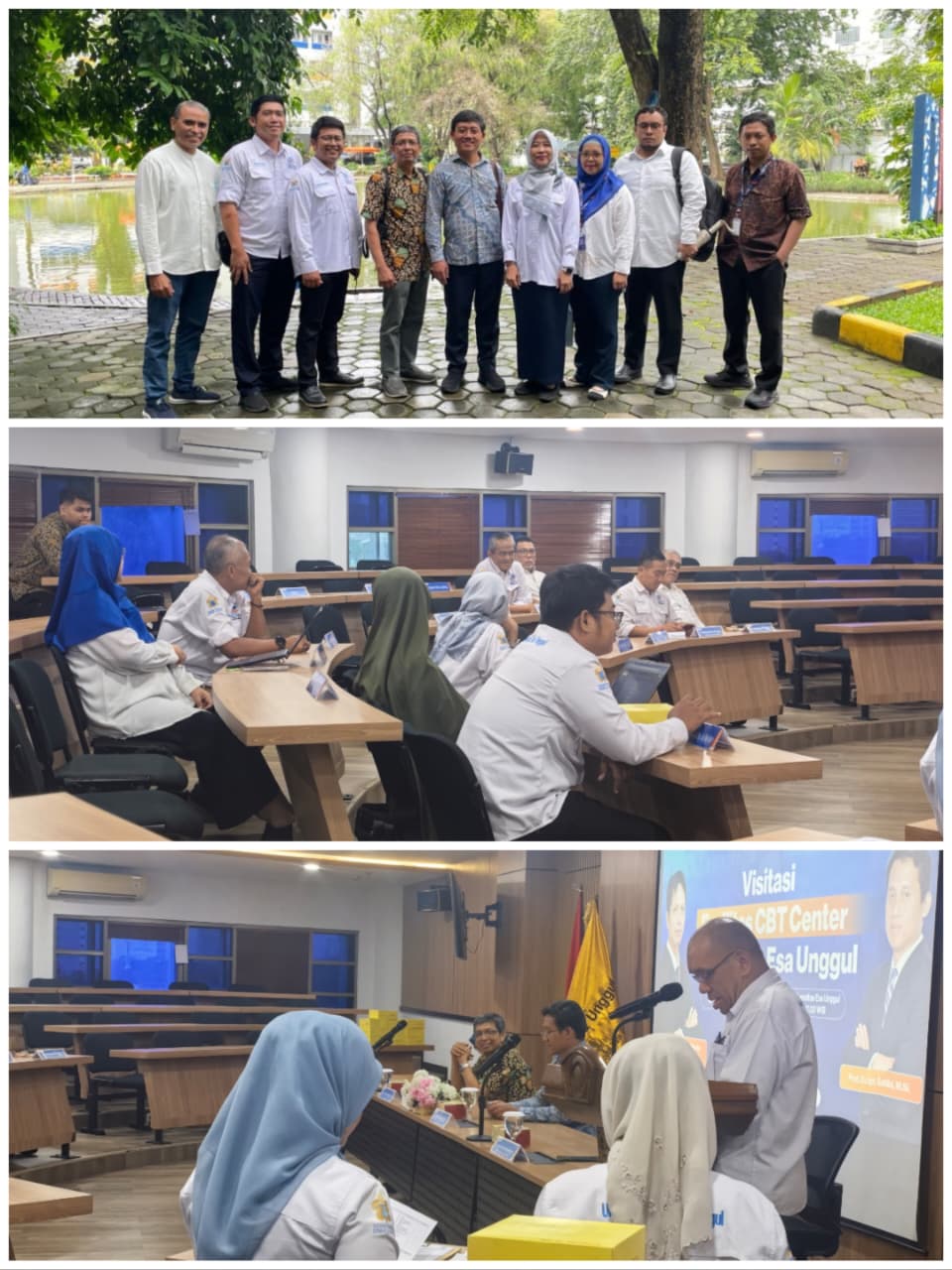 Visitasi Laboratorium CBT PSPPA-Universitas Esa Unggul